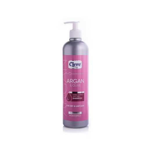 Clere Argan Olive Herbal Shampoo