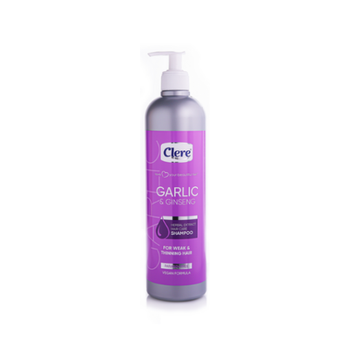 Clere Garlic Ginseng Herbal Shampoo